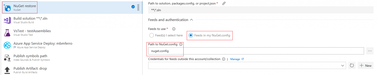 DevExpress NuGet in VSTS